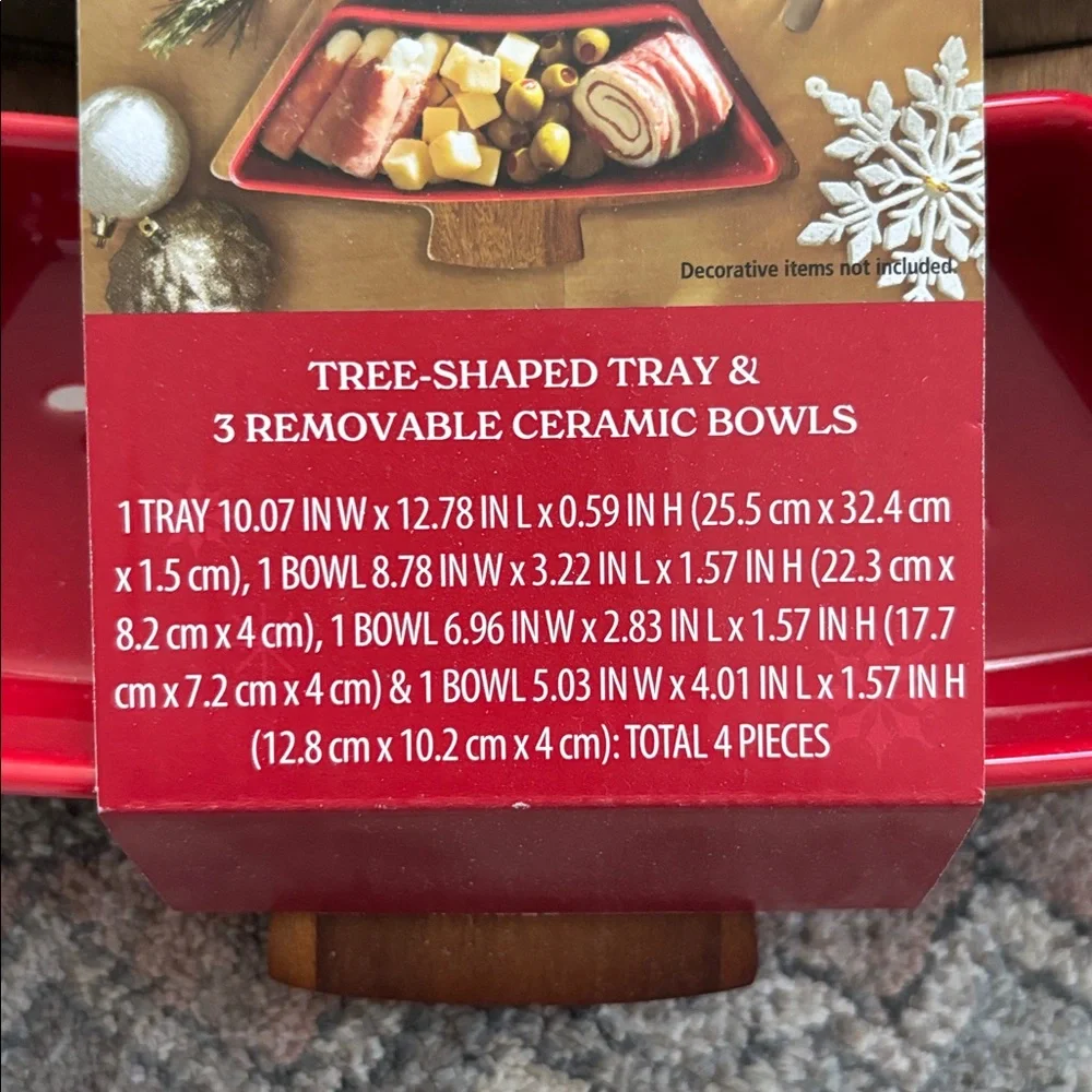 Tree shaped tray